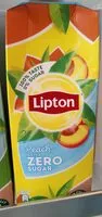Количество сахара в Lipton Ice Tea Peach Zero Sugar