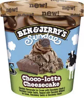 Cantidad de azúcar en Ben & Jerry's Glace en Pot Sundae Choco-lotta Cheesecake 427ml