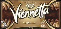 Suhkru kogus sees Viennetta Dessert Glacé Façon Cappuccino 7 parts