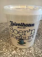 Jumlah gula yang masuk BOER'N YOGHURT naturel