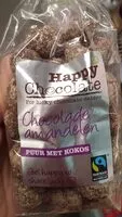 Amount of sugar in Chocolade amandelen puur met kokos