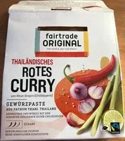 含糖量 Thailändisches Rotes Curry