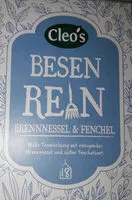 入っている砂糖の量 Besen rein