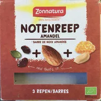 Suhkru kogus sees Notenreep amandel