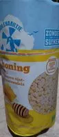 入っている砂糖の量 Galettes complètes de riz et de maïs