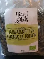 Sucre et nutriments contenus dans Nice nuts