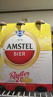 Количество сахара в Amstel radler