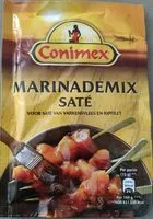 Zuckermenge drin Marinade Saté