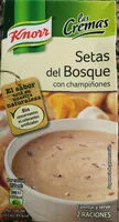 Jumlah gula yang masuk Knorr Crema De Bolets Del Bosc Amb Xampinyons 500ML