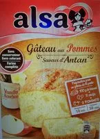Amount of sugar in 300G Gateau Pomme Saveur Ant Alsa