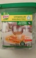 Cantidad de azúcar en Knorr Bouillon de poule 66 tablettes 10g