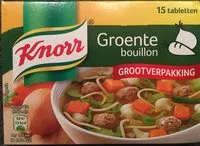 चीनी की मात्रा Groentebouillon
