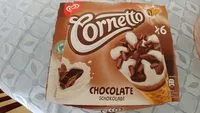 चीनी की मात्रा Cornetto