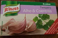 Suhkru kogus sees Knoor ail&fines herbes