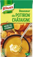 Jumlah gula yang masuk Knorr Soupe Liquide Douceur de Potiron Chataigne