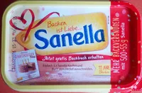 Zucker und Nährstoffe drin Sanella