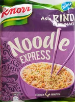 Zucker und Nährstoffe drin Noodle express