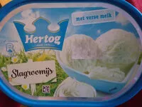 含糖量 Hertog slagroomijs