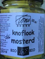 Zuckermenge drin Knoflook mosterd