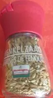 Jumlah gula yang masuk Graines de fenouil