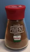 Zuckermenge drin Piment moulu