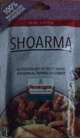 Zuckermenge drin Mix voor shoarma