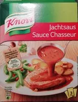 Cantidad de azúcar en Sauce chasseur