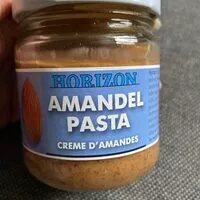 入っている砂糖の量 Amandel pasta