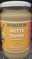 入っている砂糖の量 Horizon Tahin