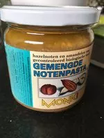 चीनी की मात्रा Gemengde Notenpasta