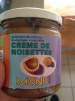 चीनी की मात्रा Crème de noisettes