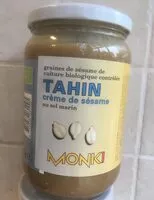 चीनी की मात्रा Tahin crème de sésame au sel marin