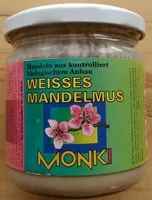 चीनी की मात्रा Weißes Mandelmus