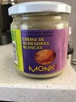 चीनी की मात्रा Crema de almendras blancas