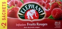 Suhkru kogus sees Infusion fruits rouges