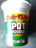 中的糖分和营养成分 Potnoodle