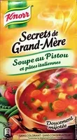 Zuckermenge drin Secrets de Grand-Mère Soupe au pistou et pâtes italiennes