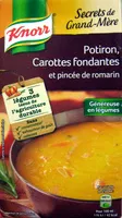 Soupe potiron carottes