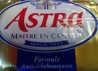 Sucre et nutriments contenus dans Astra