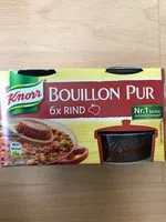 Suhkru kogus sees BOUILLON PUR  Rind