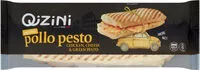 Sokerin määrä sisällä Panini pollo pesto