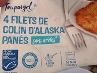 Suhkru kogus sees Filets de colin d'Alaska panés
