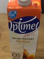 入っている砂糖の量 Optimel limited edition drinkyoghurt peachy aardbei