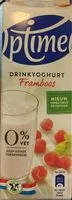 入っている砂糖の量 Optimel framboise 0%