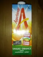 含糖量 Jus d'orange  extra pulpe