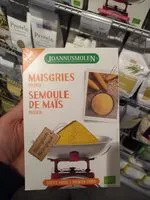 Zuckermenge drin Semoule de maïs