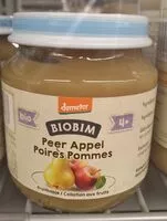 Количество сахара в poires pommes