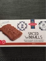 Quantité de sucre dans Spiced Windmills - Biscuits Aux Épices