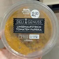 Jumlah gula yang masuk Linsenaufstrich Tomaten Paprika