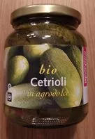 Quantité de sucre dans Bio cetrioli in agrodolce
